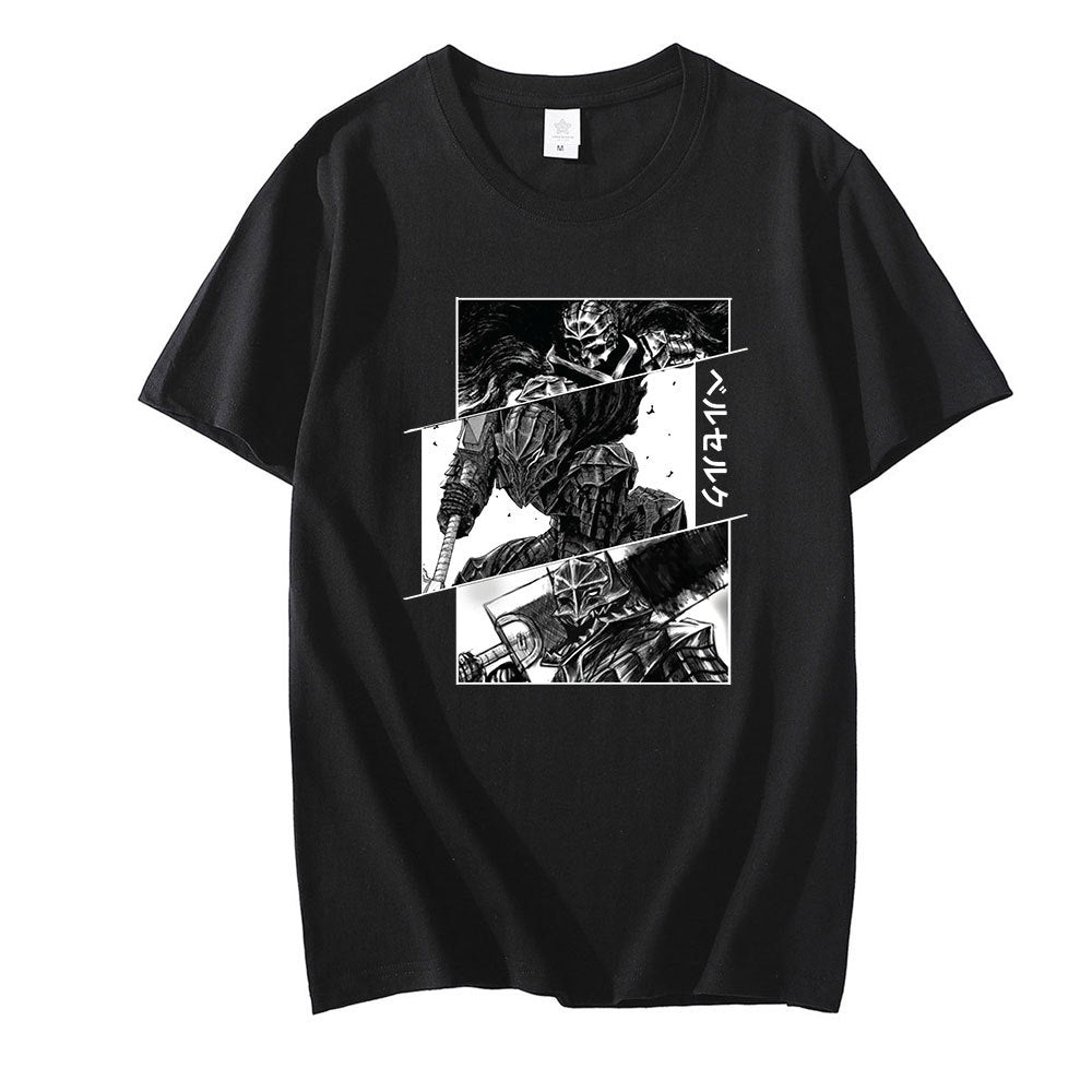 T-shirt Berserk Guts pour homme Manga Swordsman Gatsu Sacrifice - MarkoFit