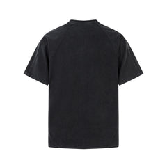 Retro washed T-shirt with short sleeves for men - MarkoFit