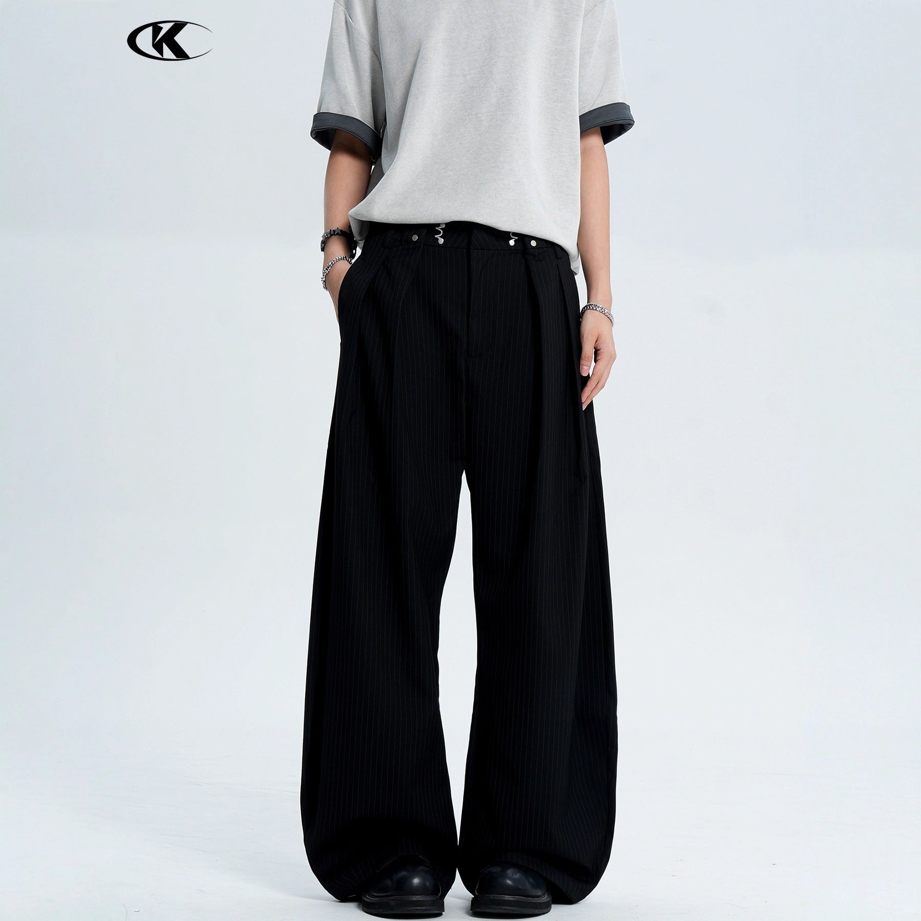 Pants for Men and Women with Tapered Legs Casual Wide-Leg Long Pants - MarkoFit