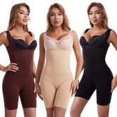 Women's One-Piece Body Shaping Clothes Abdomen Closing Pants Waist Closing Body Shaping Hip Lifting Pants Chest Supporting Gathering One-Piece Vest And Underwear