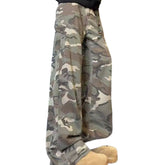 Retro camouflage workwear jeans for men - MarkoFit
