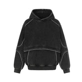 Washed hooded sweatshirt for men - MarkoFit