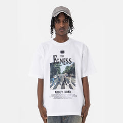 Men's Short Sleeve Rock Print T-Shirt for Men and Women - MarkoFit