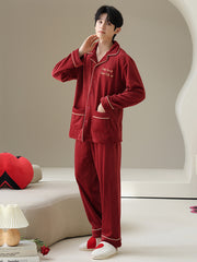 Couple's pajamas and home clothes