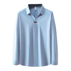 Long Sleeve Polo Shirt for Men - MarkoFit