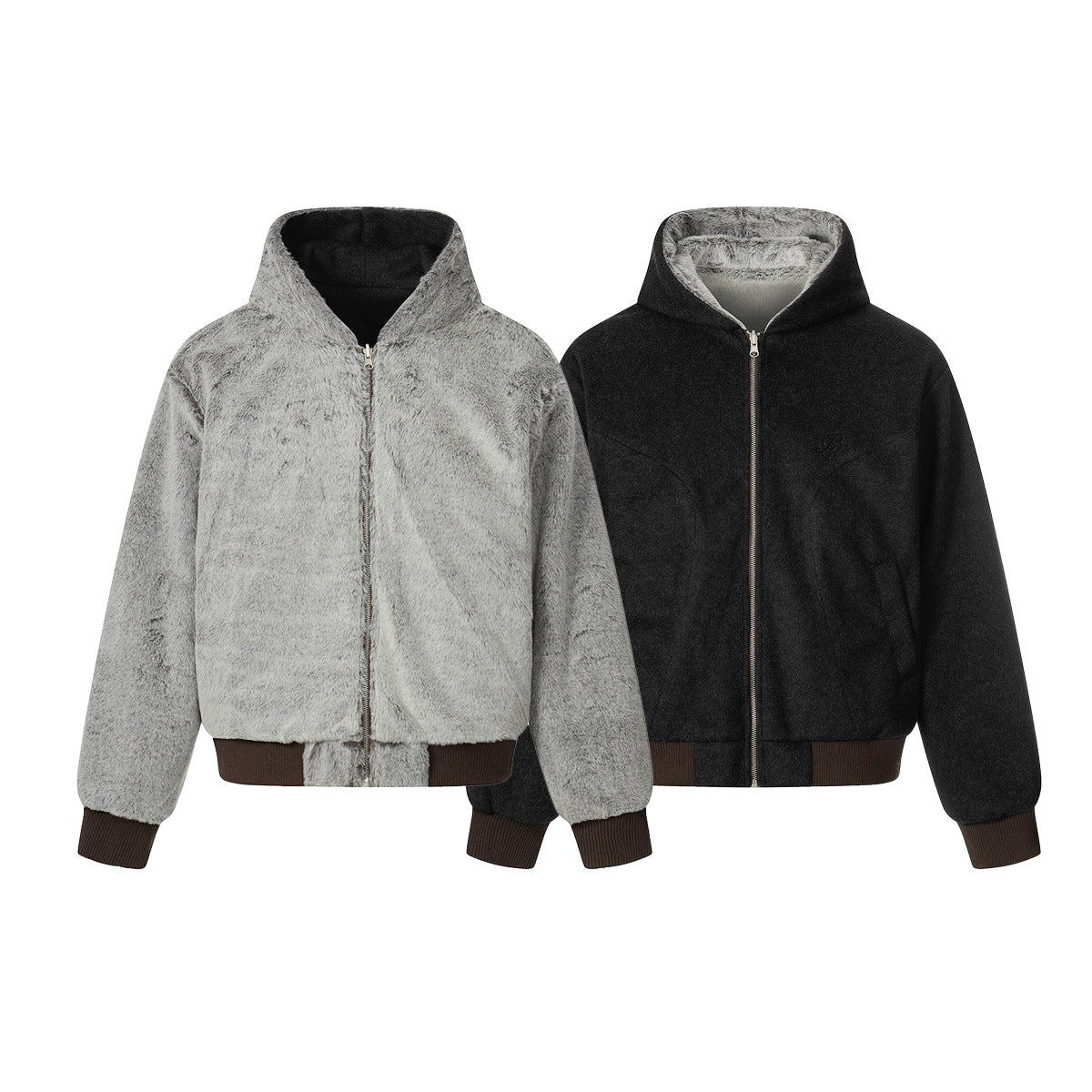 Zipper hooded sweatshirt for men - MarkoFit