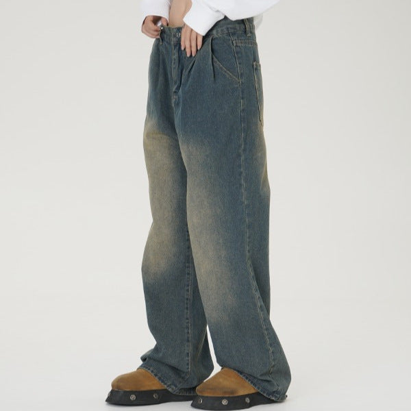 Retro wide leg jeans for men and women - MarkoFit