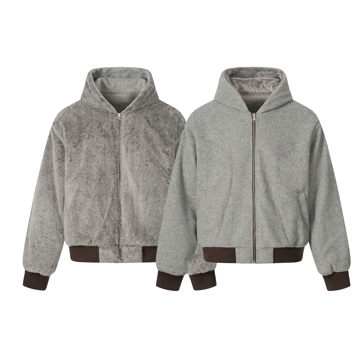 Zipper hooded sweatshirt for men - MarkoFit