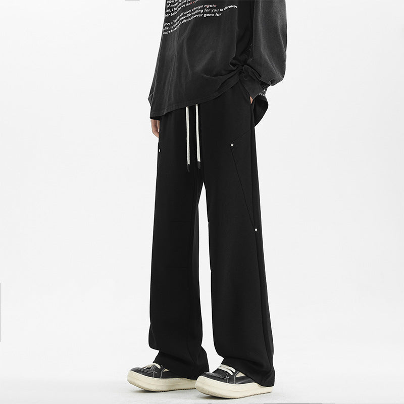 Straight-Leg Casual Pants for Men - MarkoFit