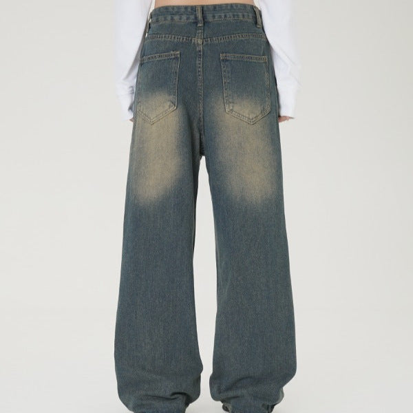 Retro wide leg jeans for men and women - MarkoFit