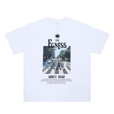 T-shirt à manches courtes imprimé rock pour hommes et femmes - MarkoFit