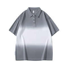 Polo à manches courtes dégradé pour homme en été - MarkoFit