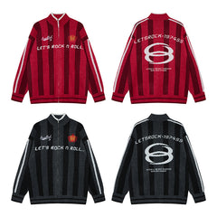 Pull à rayures et col montant pour homme - MarkoFit