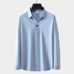 Long Sleeve Polo Shirt for Men - MarkoFit