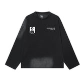 Washed cultural shirt parody printed T-shirt for men - MarkoFit