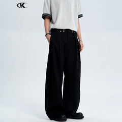 Pants for Men and Women with Tapered Legs Casual Wide-Leg Long Pants - MarkoFit