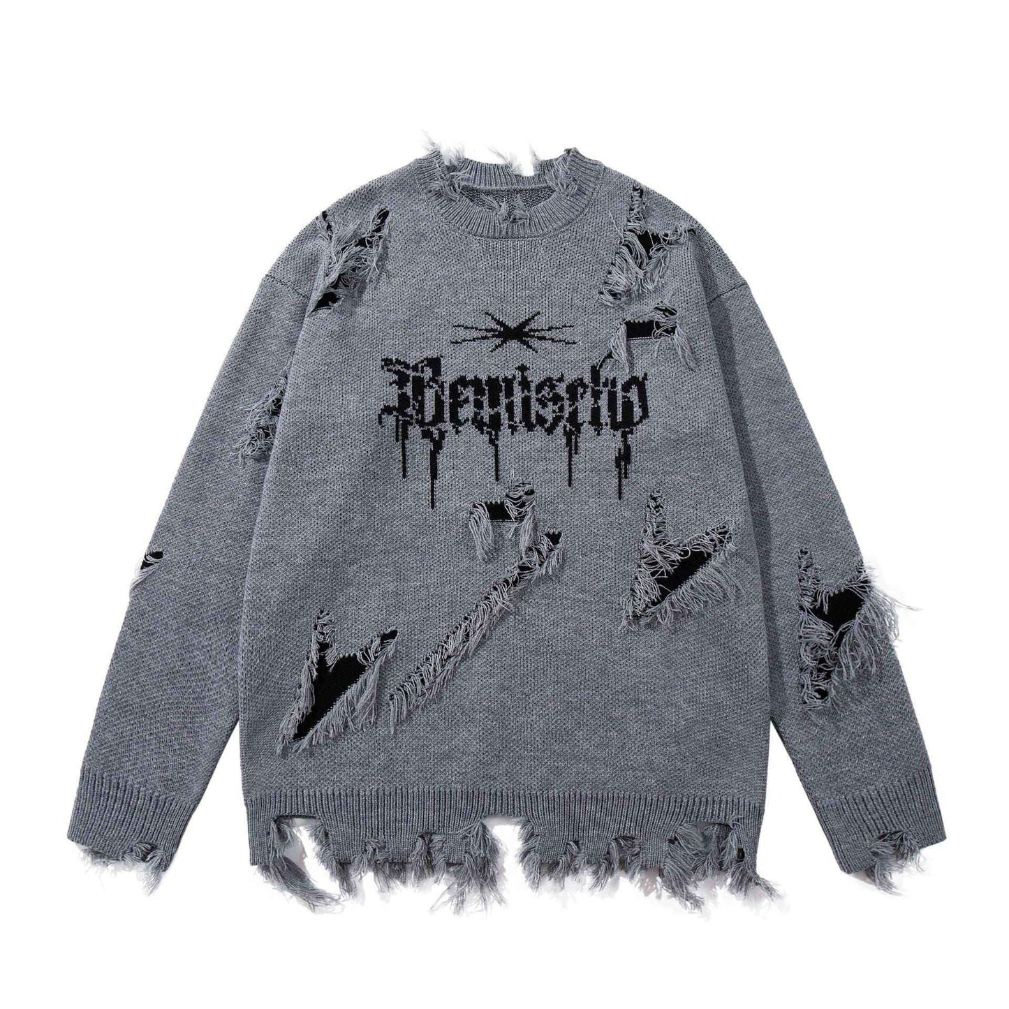 Tassel sweater thick knit sweater for men - MarkoFit