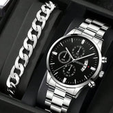 Fashion Men Luxury Calendar Quartz Wrist Watch