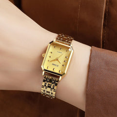 Fashion luxury exquisite alloy material Women's quartz watch