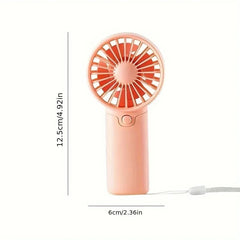 Pocket Size Low Noise Small Electric Fan Student Gift Outdoor Fan