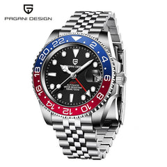 PAGANI DESIGN PD-1662 Luxury GMT Men Mechanical Wristwatch