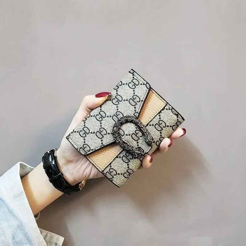 New Style Women's Short Wallet Female Student Three-Fold - MarkoFit