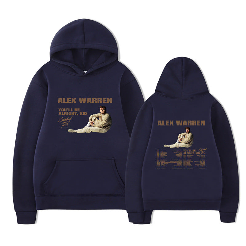 You'll Be Alright Kid Alex Warren Hoodies Men Clothes Winter