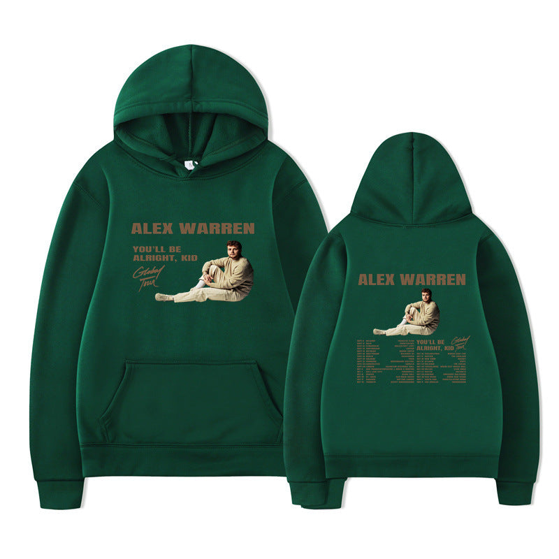 You'll Be Alright Kid Alex Warren Hoodies Men Clothes Winter