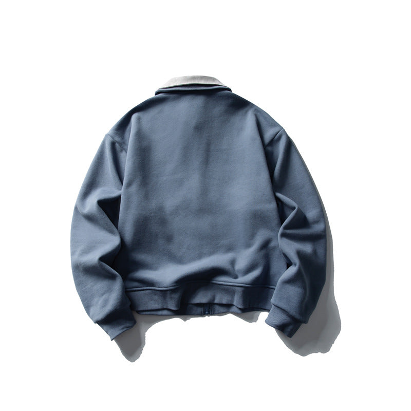 Layer Lapel Cardigan Sweatshirt for Men and Women - MarkoFit