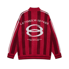 Pull à rayures et col montant pour homme - MarkoFit