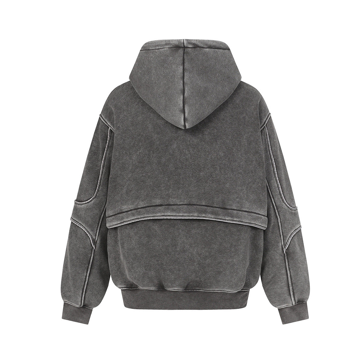 Washed hooded sweatshirt for men - MarkoFit