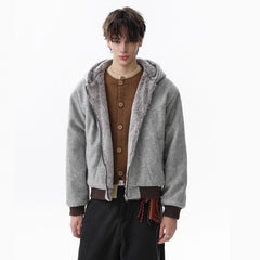 Zipper hooded sweatshirt for men - MarkoFit