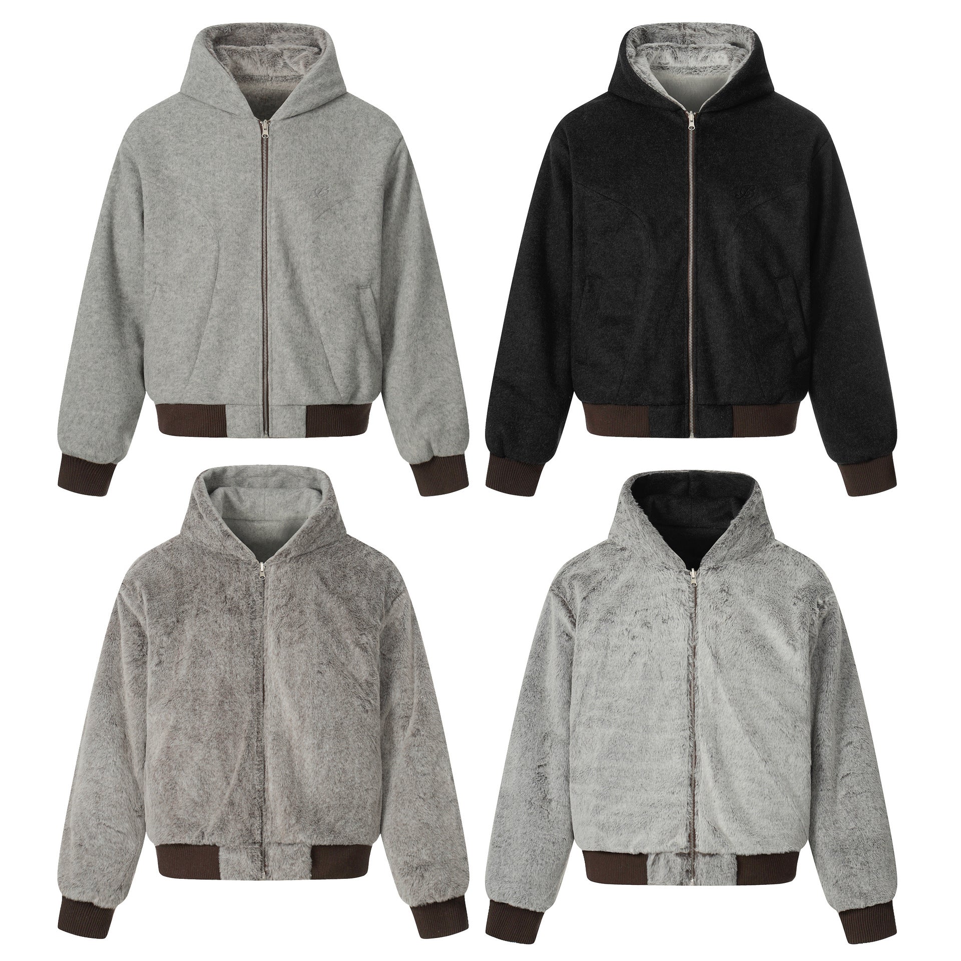 Zipper hooded sweatshirt for men - MarkoFit