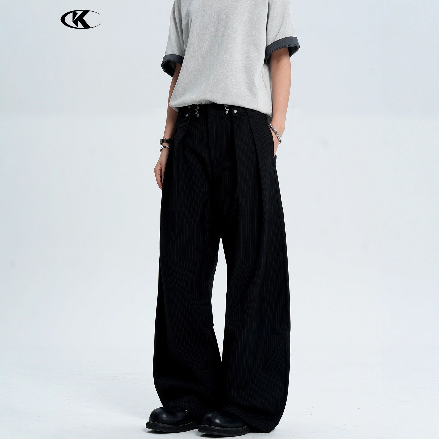 Pants for Men and Women with Tapered Legs Casual Wide-Leg Long Pants - MarkoFit