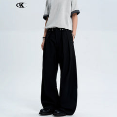 Pants for Men and Women with Tapered Legs Casual Wide-Leg Long Pants - MarkoFit