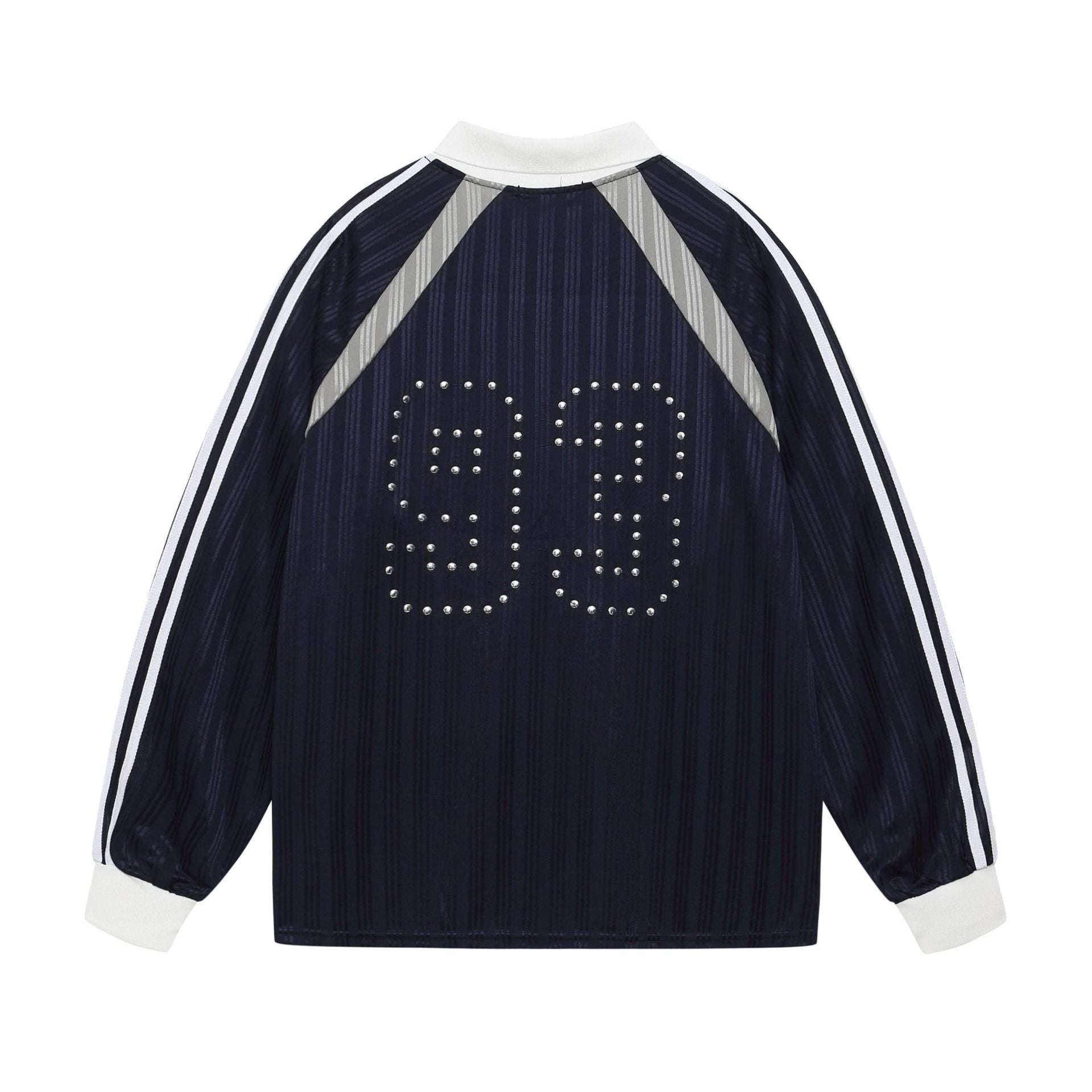 Hiphop rivet design color blocked sports T-shirt for men - MarkoFit