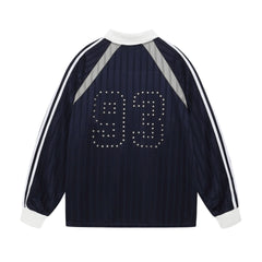 Hiphop rivet design color blocked sports T-shirt for men - MarkoFit