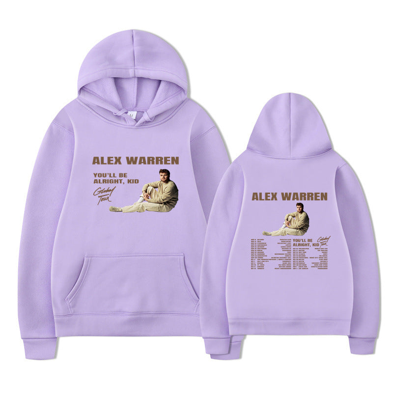 You'll Be Alright Kid Alex Warren Hoodies Men Clothes Winter