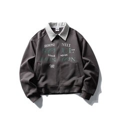 Layer Lapel Cardigan Sweatshirt for Men and Women - MarkoFit