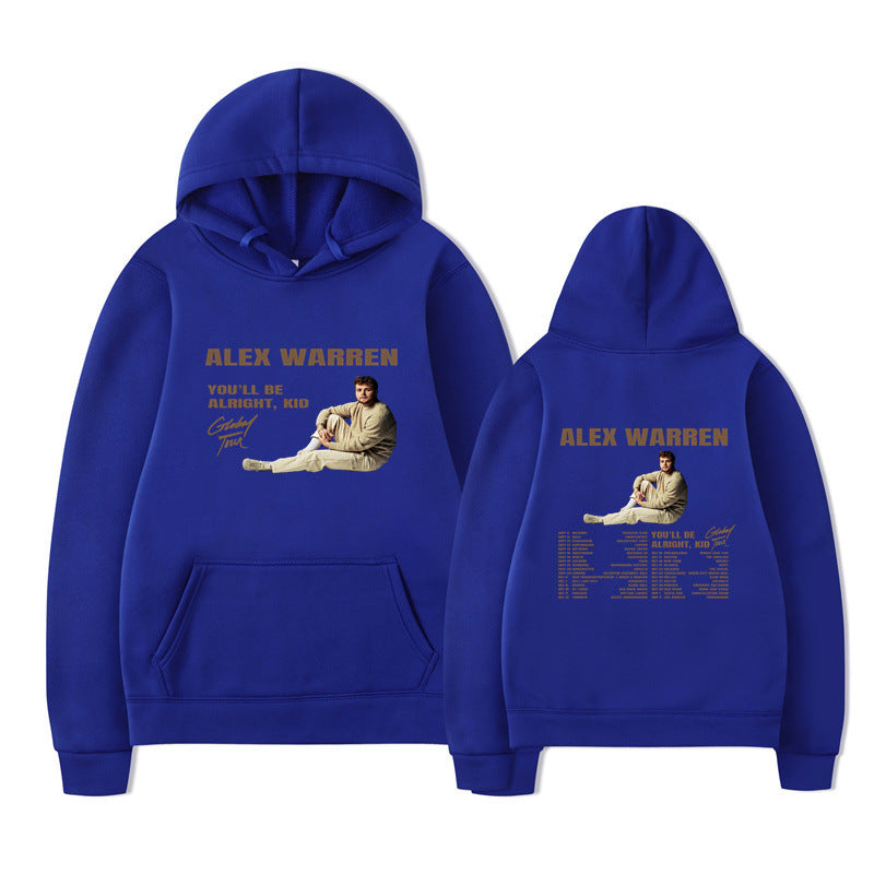 You'll Be Alright Kid Alex Warren Hoodies Men Clothes Winter
