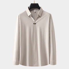 Long Sleeve Polo Shirt for Men - MarkoFit