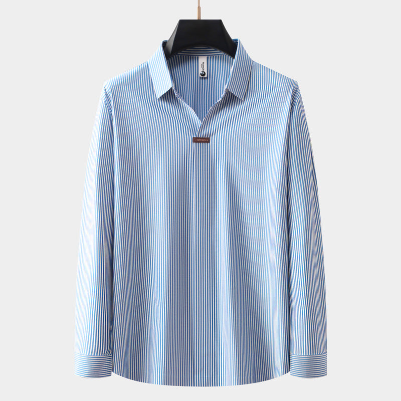 Long Sleeve Polo Shirt for Men - MarkoFit