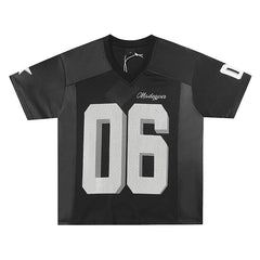 T-shirt à manches courtes et col en V pour hommes et femmes, respirant - MarkoFit