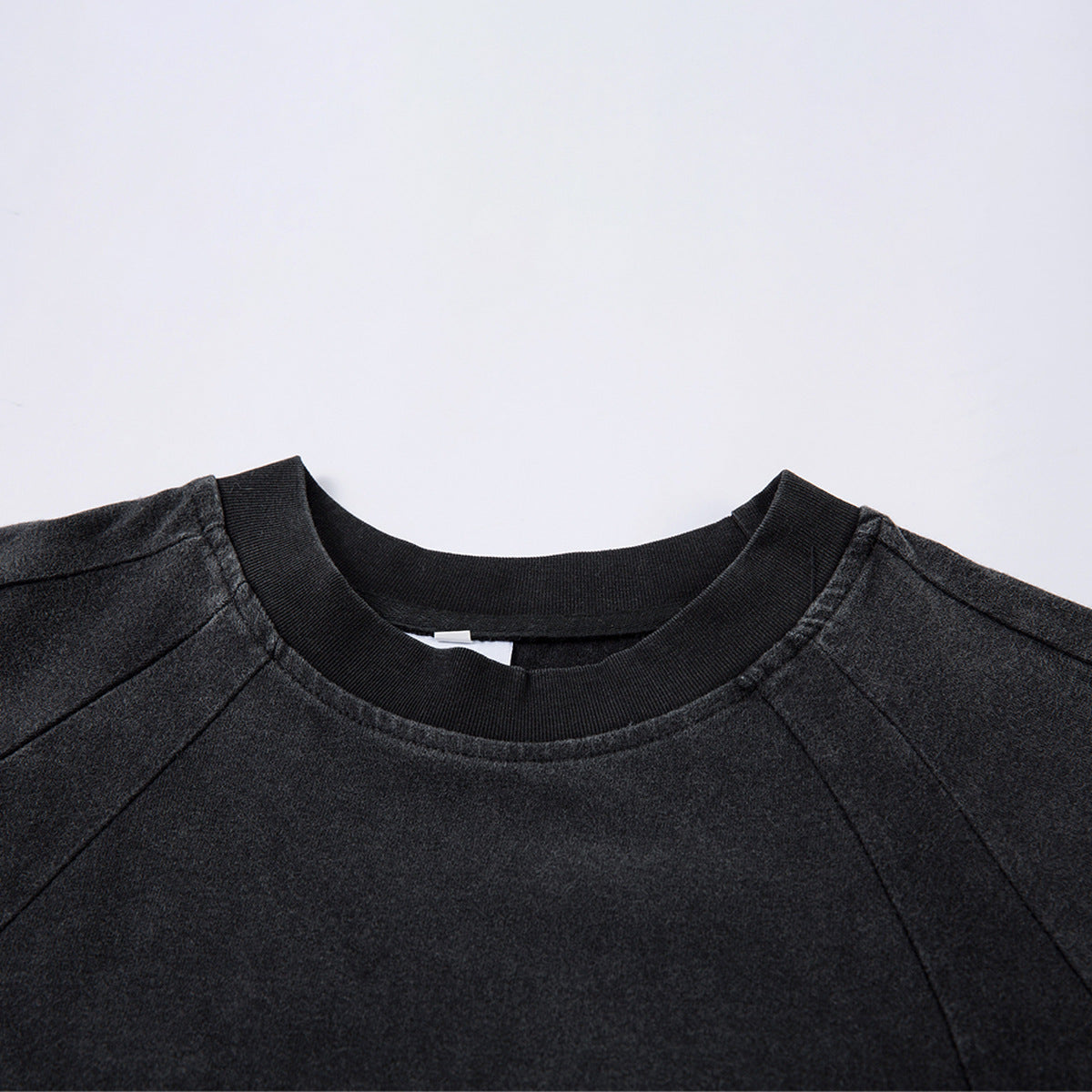 Retro washed T-shirt with short sleeves for men - MarkoFit