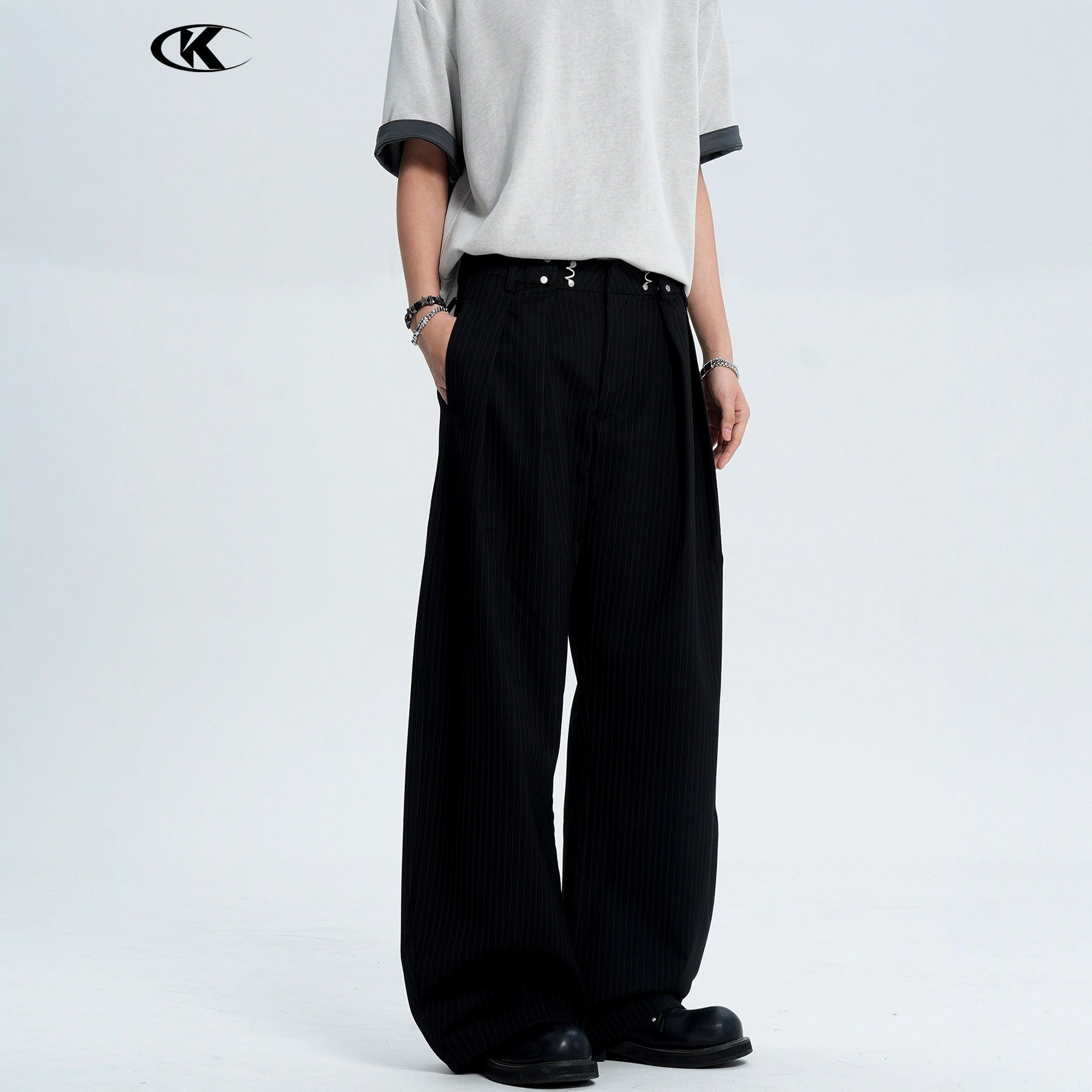 Pants for Men and Women with Tapered Legs Casual Wide-Leg Long Pants - MarkoFit