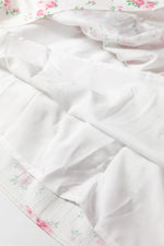 Pink Floral Print Long Sleeve Ruffle Detail Flared Mini Dress - MarkoFit