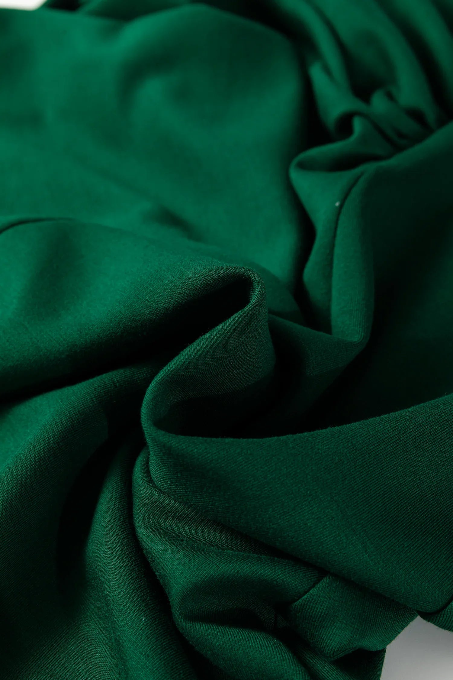 Blackish Green Solid Color Round Neck Ruched Detail Sleeveless Mini Dress - MarkoFit