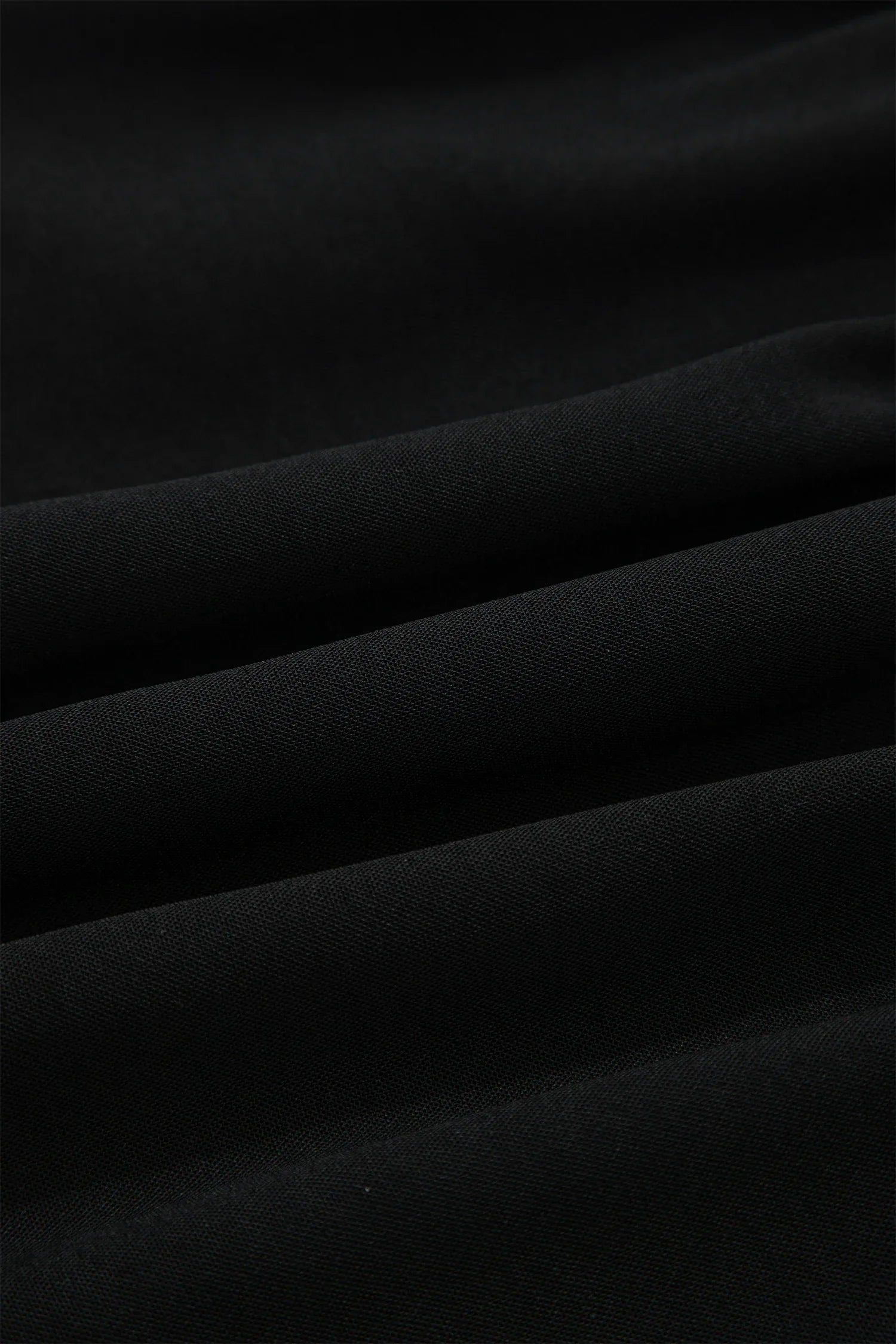 Black Plus Size Frilled Elastic Waist Lace Trim Boho Ruffled Shorts - MarkoFit