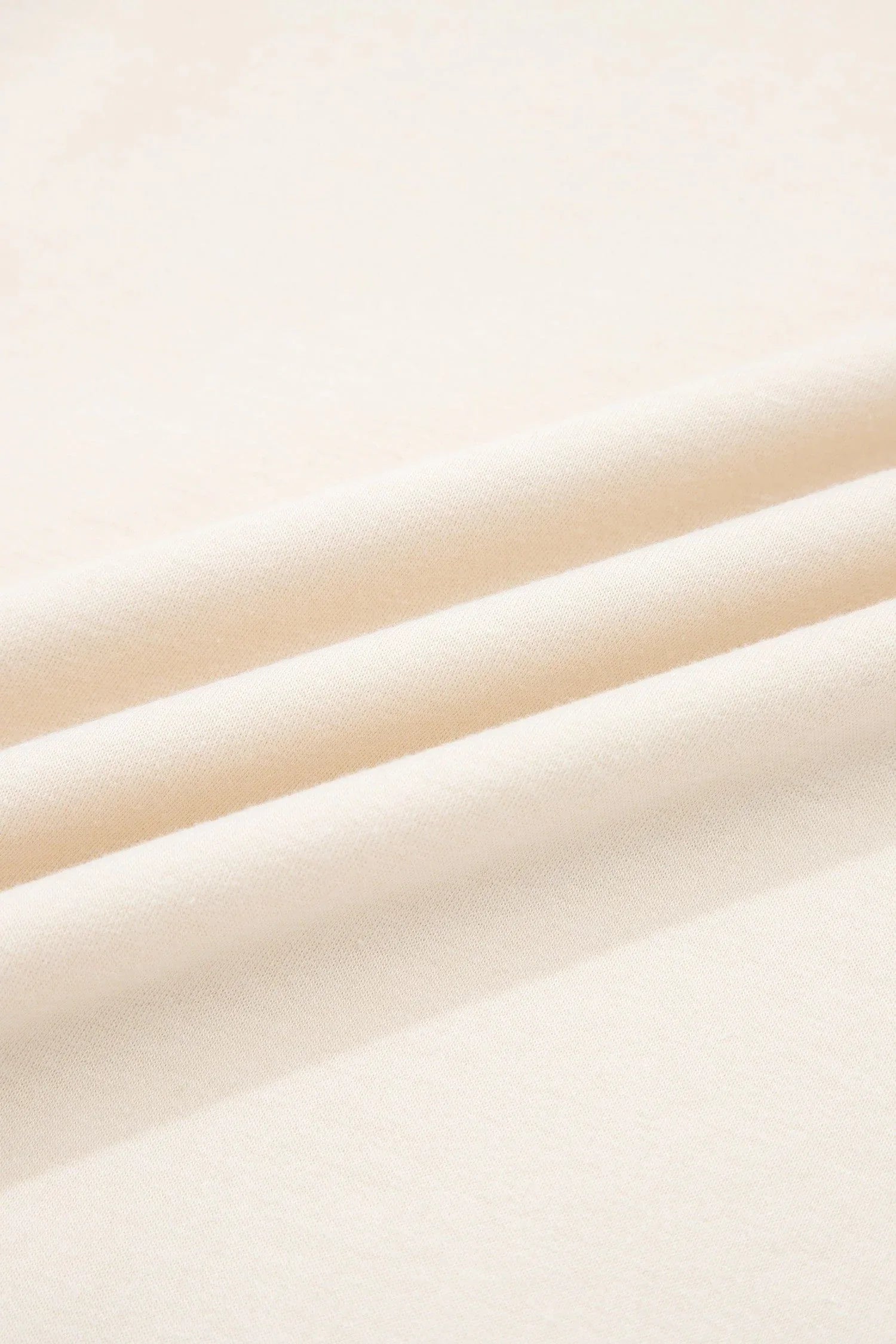 Apricot Camo Print Patchwork Sleeve Raw Hem Plus Size Sweatshirt - MarkoFit