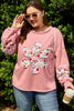 Peach Blossom / 4X / 65%Polyester+35%Cotton